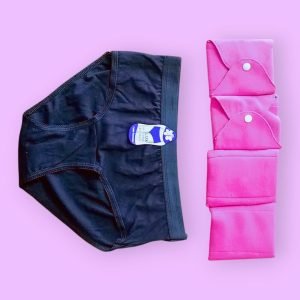 হাই-কোয়ালিটি প্যাড ৪ টা+ ২ টা পেন্টি